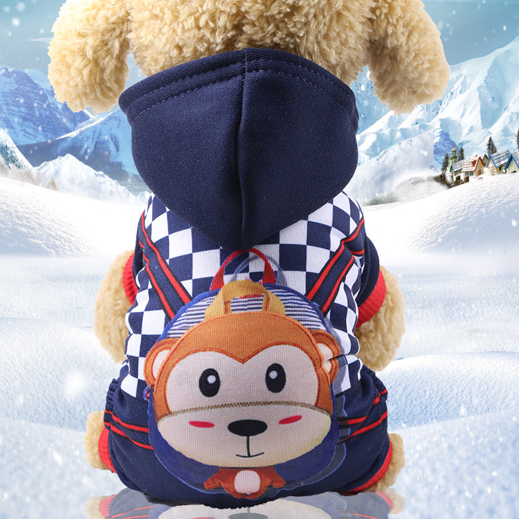 KFX-9671741 Stylish Four-Legged Pet Clothes in Various Patterns and Sizes