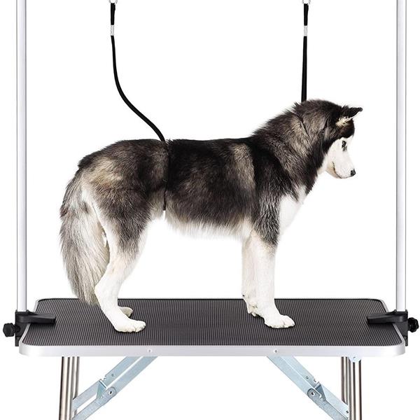 KFX-9673021 Durable Pet Dog Grooming Table with Adjustable Height and Non-Slip Surface
