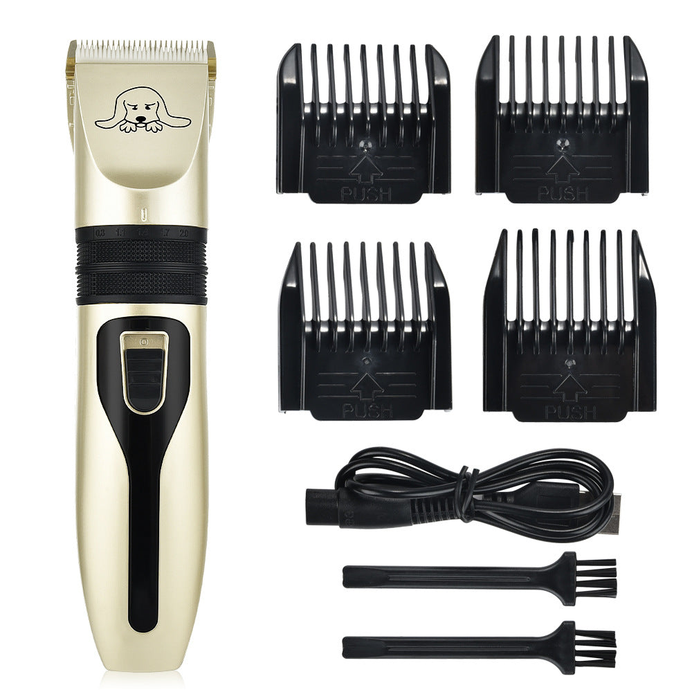 KFX-9673149 Rechargeable Pet Shaver for Dogs - 2 Speed Grooming Tool, 300 Minutes Runtime, AC Power