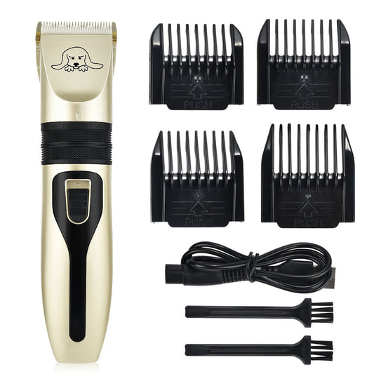 KFX-9673149 Rechargeable Pet Shaver for Dogs - 2 Speed Grooming Tool, 300 Minutes Runtime, AC Power