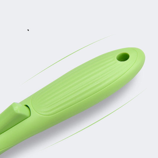 KFX-9678909 Automatic Pet Hair Removal Comb in Fruit Green – Eco-Friendly ABS & TRP Material