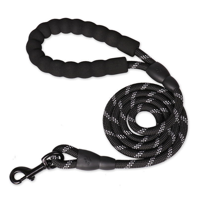 KFX-9682877 Reflective Nylon Round Traction Rope for Dogs, Multi-Size Options Available
