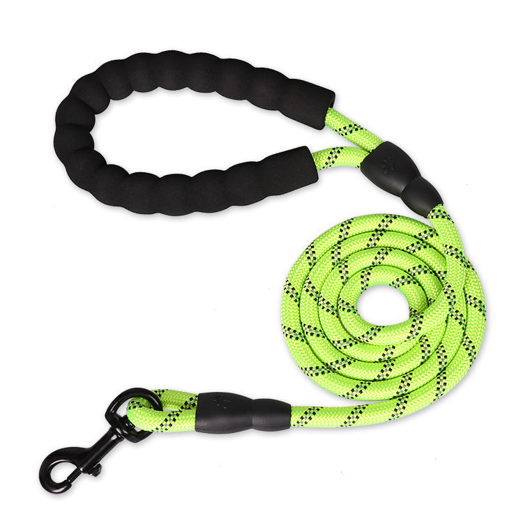 KFX-9682877 Reflective Nylon Round Traction Rope for Dogs, Multi-Size Options Available