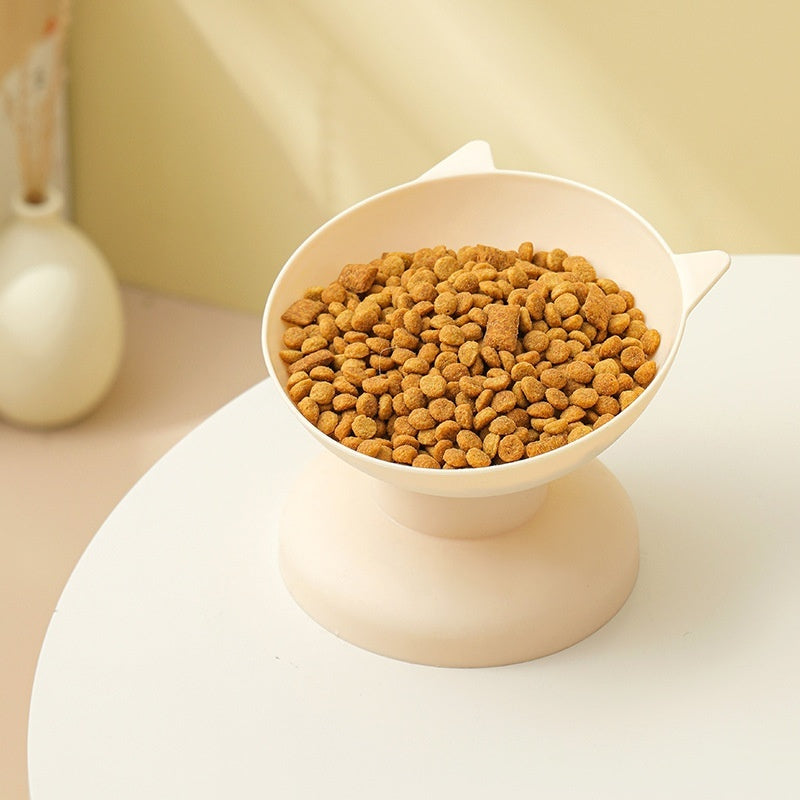 KFX-9683261 Elevated Double Pet Bowl for Cats and Dogs - Ergonomic Design, Various Colors