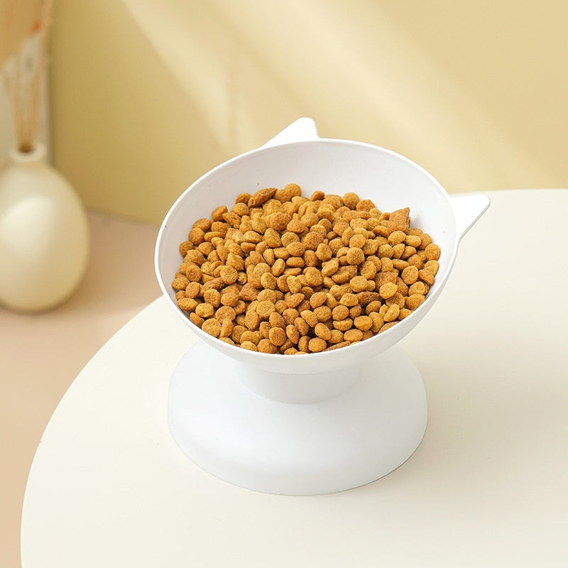 KFX-9683261 Elevated Double Pet Bowl for Cats and Dogs - Ergonomic Design, Various Colors