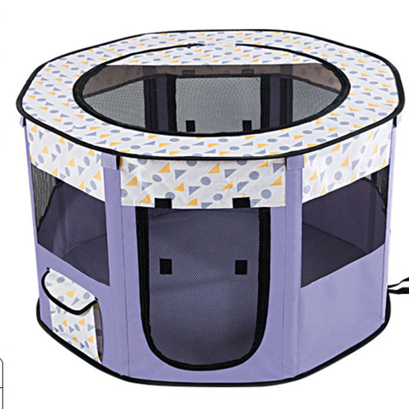 KFX-9693629 Cat Delivery Room Folding Tent - Fully Enclosed Design in Multiple Sizes