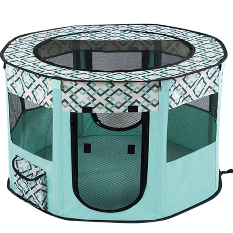 KFX-9693629 Cat Delivery Room Folding Tent - Fully Enclosed Design in Multiple Sizes