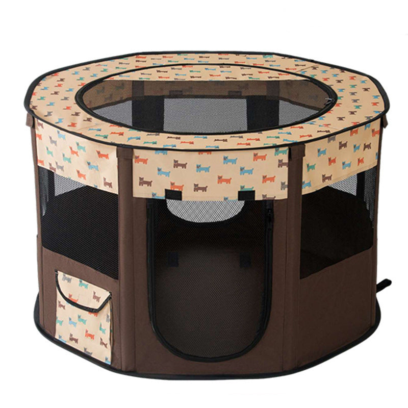 KFX-9693629 Cat Delivery Room Folding Tent - Fully Enclosed Design in Multiple Sizes