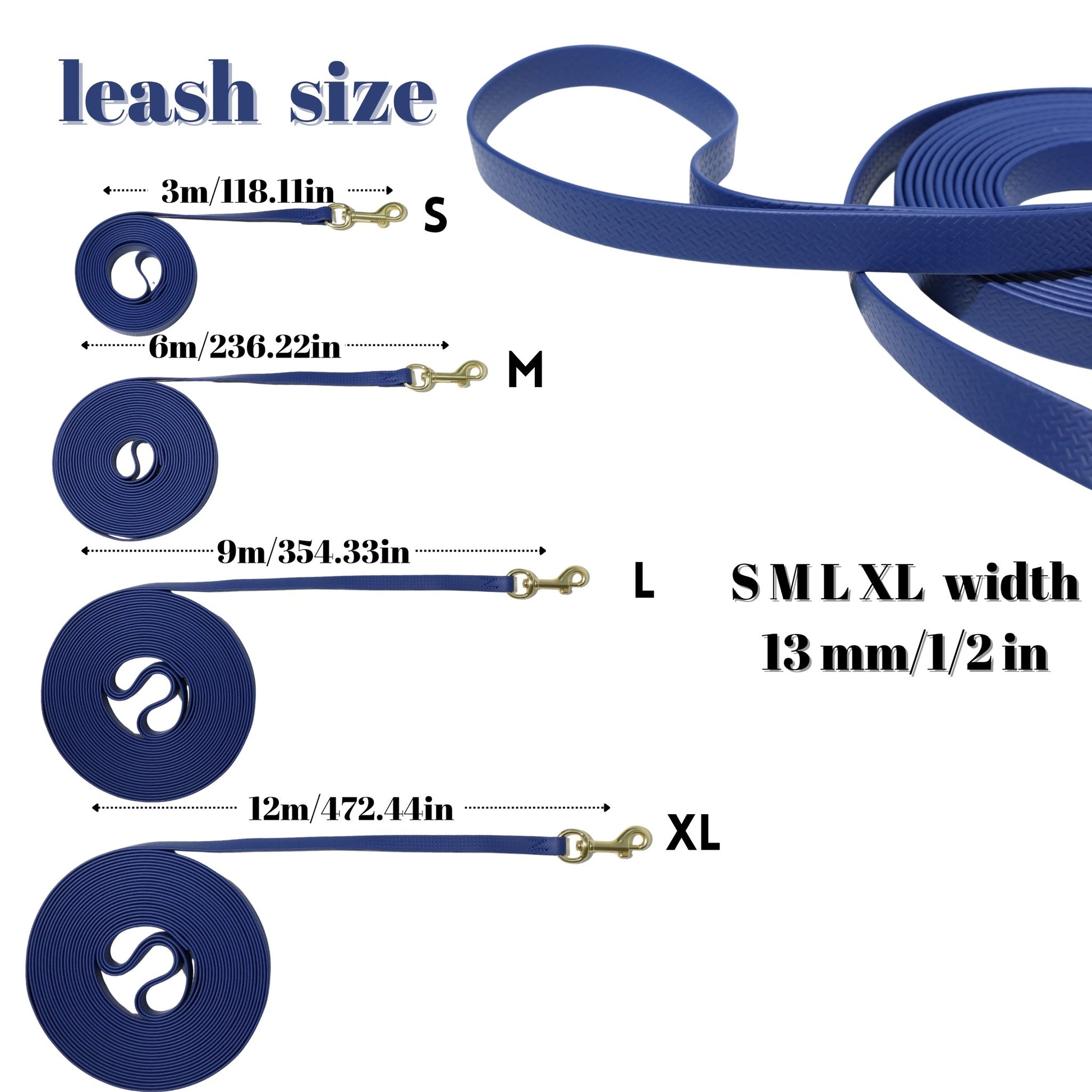 KFX-9694397 Fashion PVC Embossed Training Rope for Tracking and Recall, 10ft Option Available