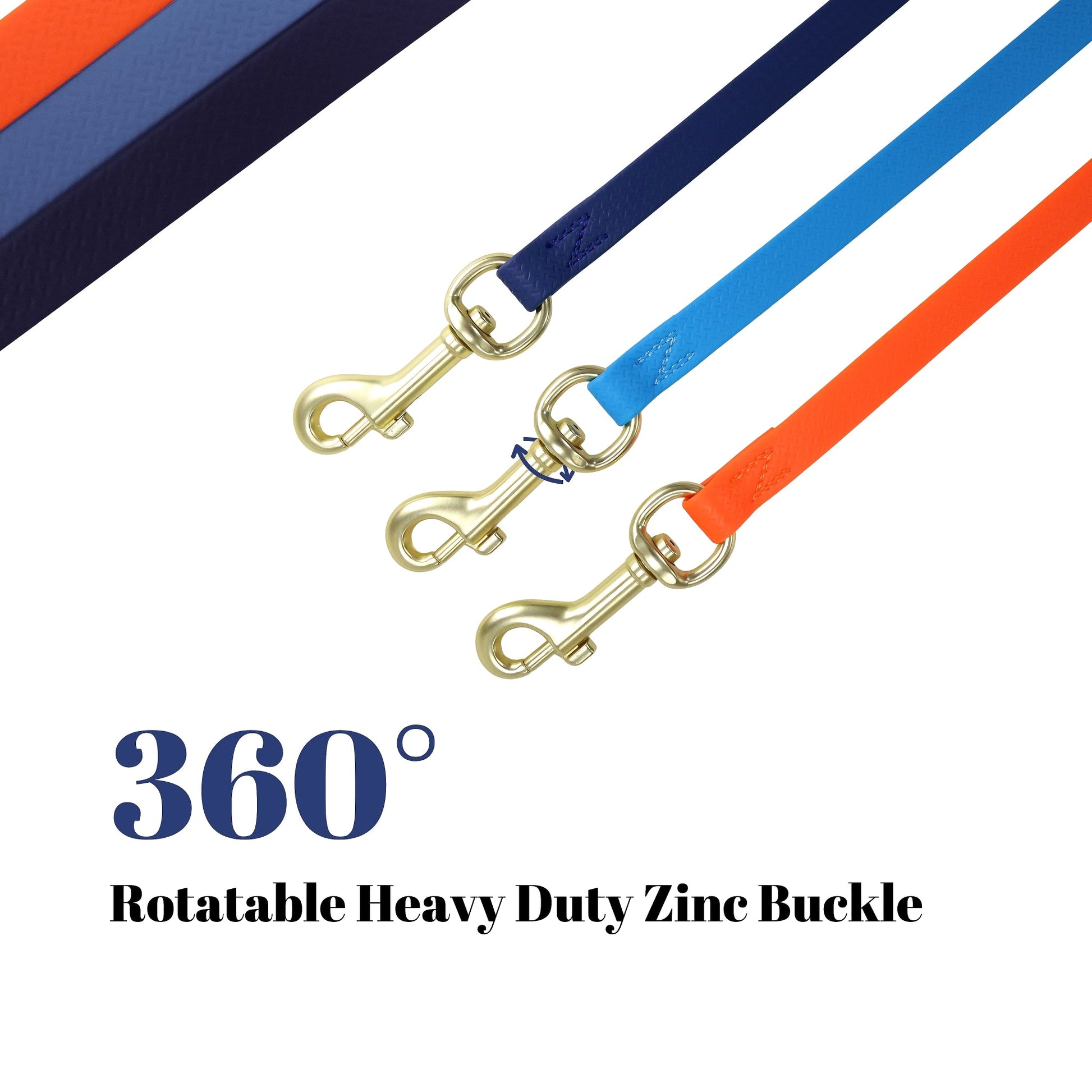KFX-9694397 Fashion PVC Embossed Training Rope for Tracking and Recall, 10ft Option Available