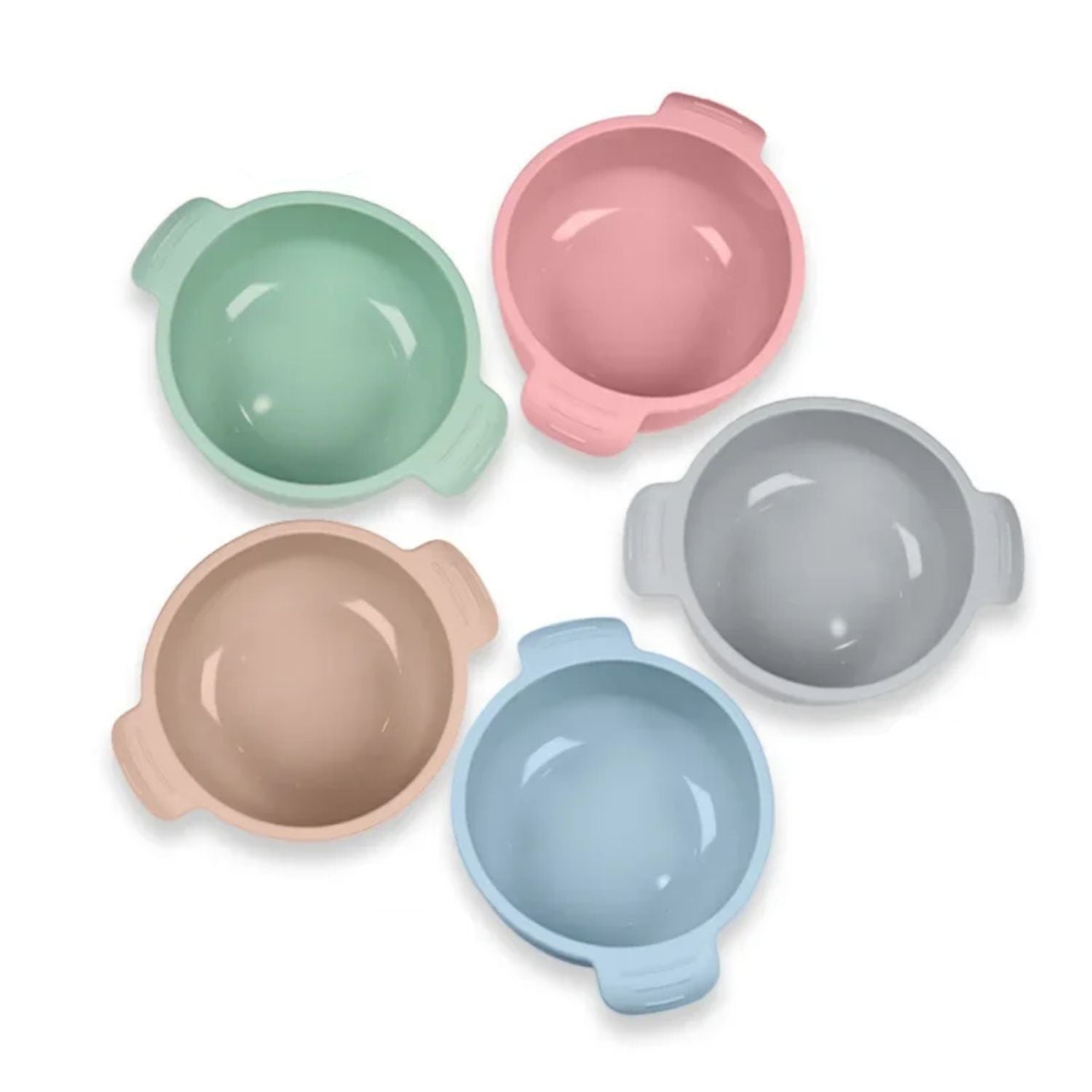 KFX-9696061 Durable Silicone Pet Bowl with Suction Cups for Stable Feeding and Hydration for Dogs and Cats