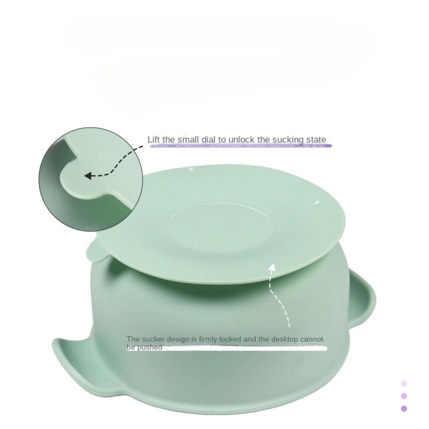 KFX-9696061 Durable Silicone Pet Bowl with Suction Cups for Stable Feeding and Hydration for Dogs and Cats