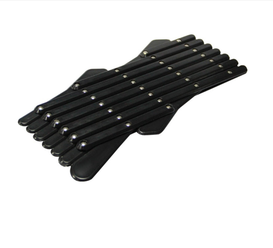 KFX-9696189 Universal Telescopic Pet Window Fence in Black - Durable Polypropylene, Easy Storage