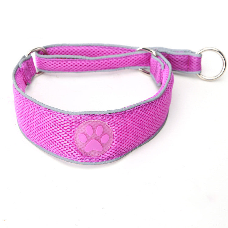 KFX-9696573 Double-Layer Mesh Reflective Dog Chain in Multiple Colors - Soft and Comfortable