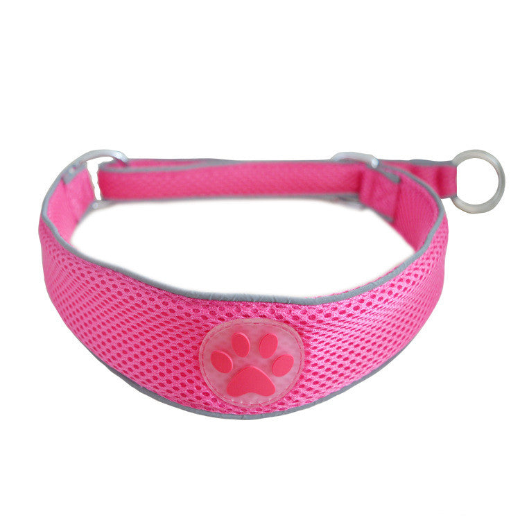 KFX-9696573 Double-Layer Mesh Reflective Dog Chain in Multiple Colors - Soft and Comfortable