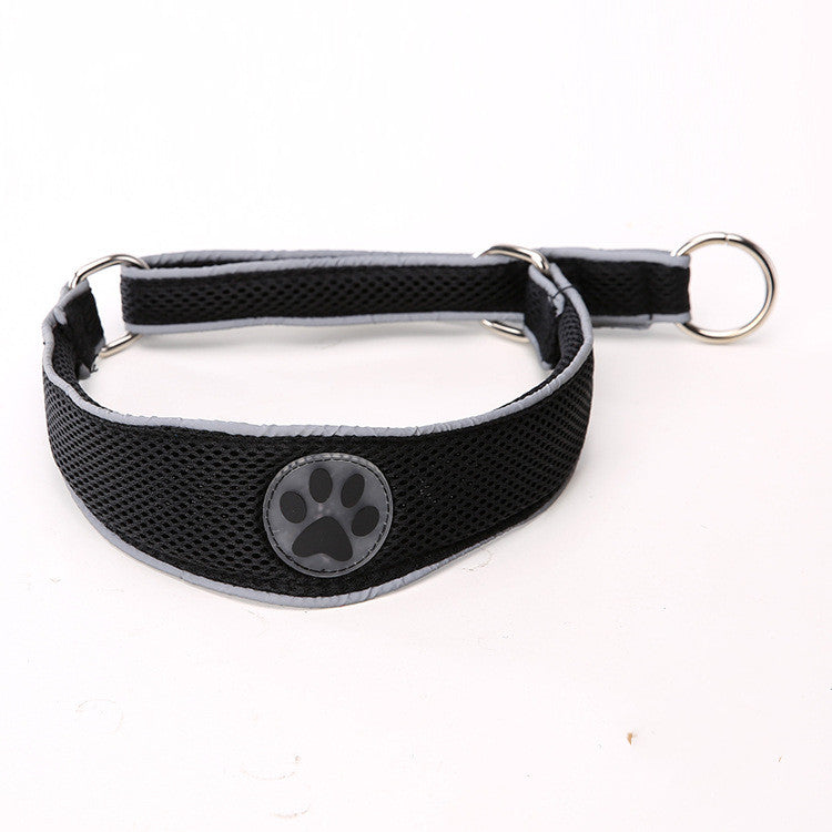KFX-9696573 Double-Layer Mesh Reflective Dog Chain in Multiple Colors - Soft and Comfortable