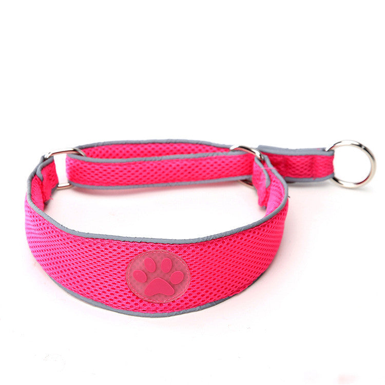 KFX-9696573 Double-Layer Mesh Reflective Dog Chain in Multiple Colors - Soft and Comfortable