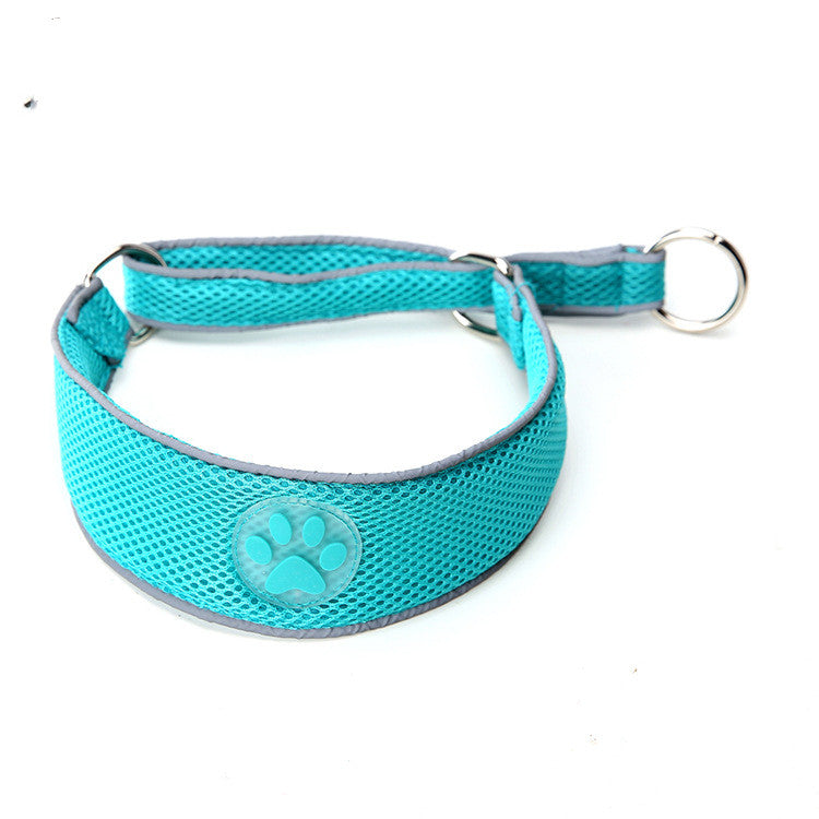 KFX-9696573 Double-Layer Mesh Reflective Dog Chain in Multiple Colors - Soft and Comfortable