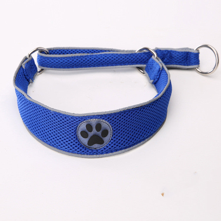 KFX-9696573 Double-Layer Mesh Reflective Dog Chain in Multiple Colors - Soft and Comfortable