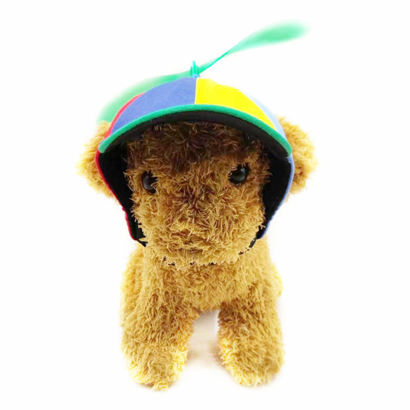 KFX-9699389 Bamboo Dragonfly Dog Baseball Cap in Red, Green, and Orange - Casual Cotton Style, Available in S, M, L