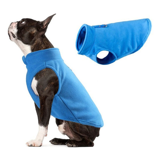 KFX-9700157 Cozy Fleece Jacket for Small Dogs and Puppies in Multiple Colors