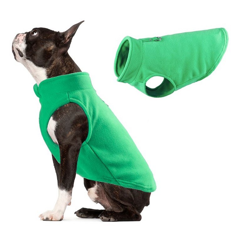 KFX-9700157 Cozy Fleece Jacket for Small Dogs and Puppies in Multiple Colors