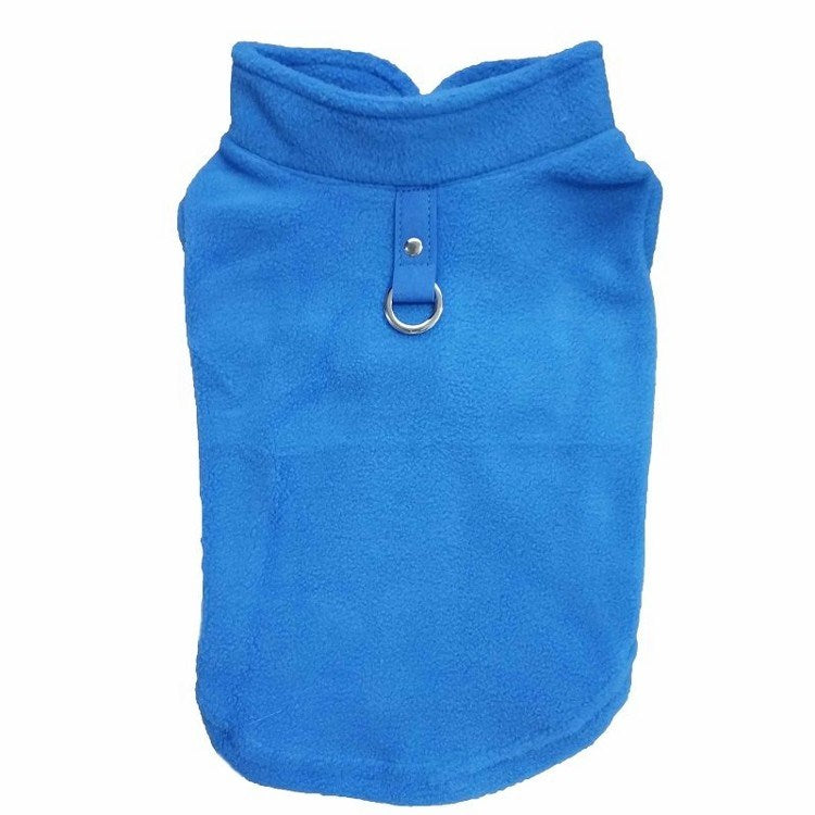 KFX-9700157 Cozy Fleece Jacket for Small Dogs and Puppies in Multiple Colors