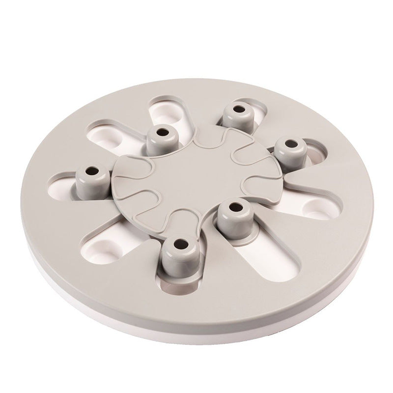 KFX-9700541 Anti-Choke Pet Food Bowl - Durable ABS Material, 28 cm Diameter, Available in Blue, Pink, Grey