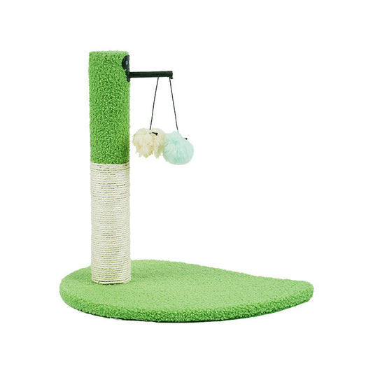 KFX-9703613 Small Cat Climbing Frame with Sisal Scratching Column and Fruit Shape Design