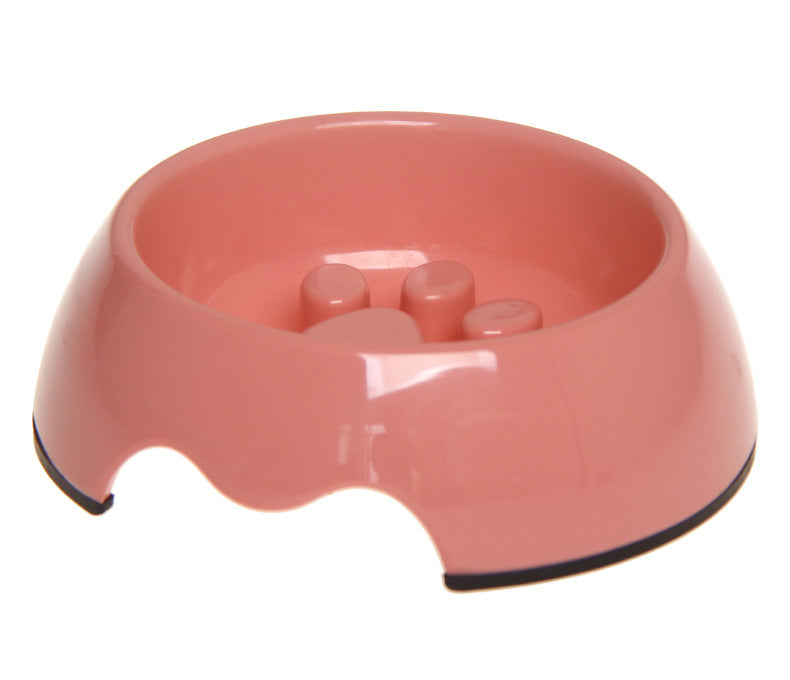 KFX-9706301 Pet Slow Feeder Bowl in Melamine - Available in Various Colors and Sizes (S, M, L)