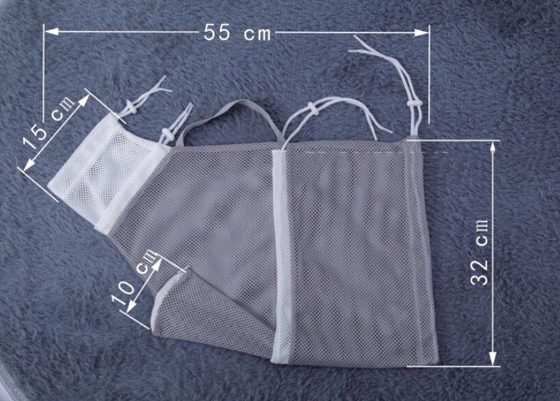 KFX-9707965 Pet Washing Bag for Cats and Dogs – Soft, Scratch-Resistant, Fixed Design in Green, Pink, or Grey