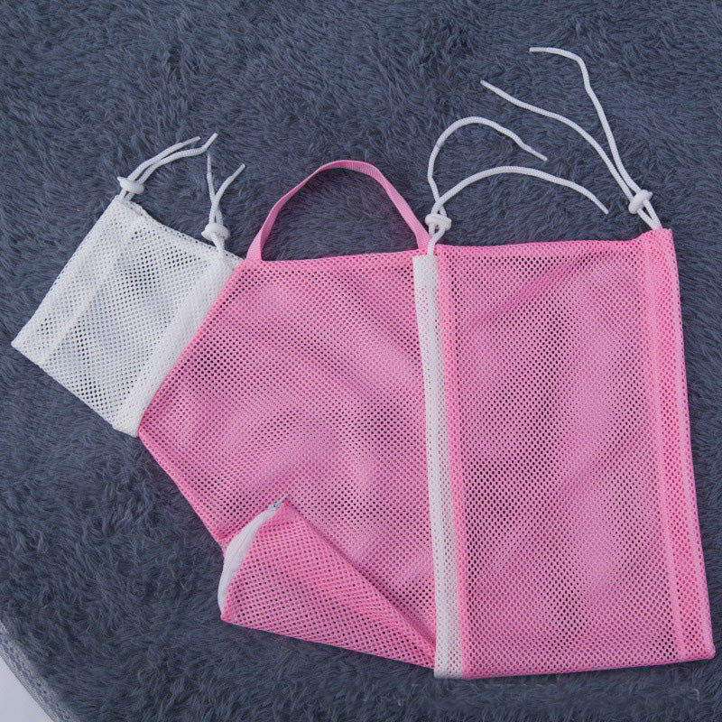 KFX-9707965 Pet Washing Bag for Cats and Dogs – Soft, Scratch-Resistant, Fixed Design in Green, Pink, or Grey