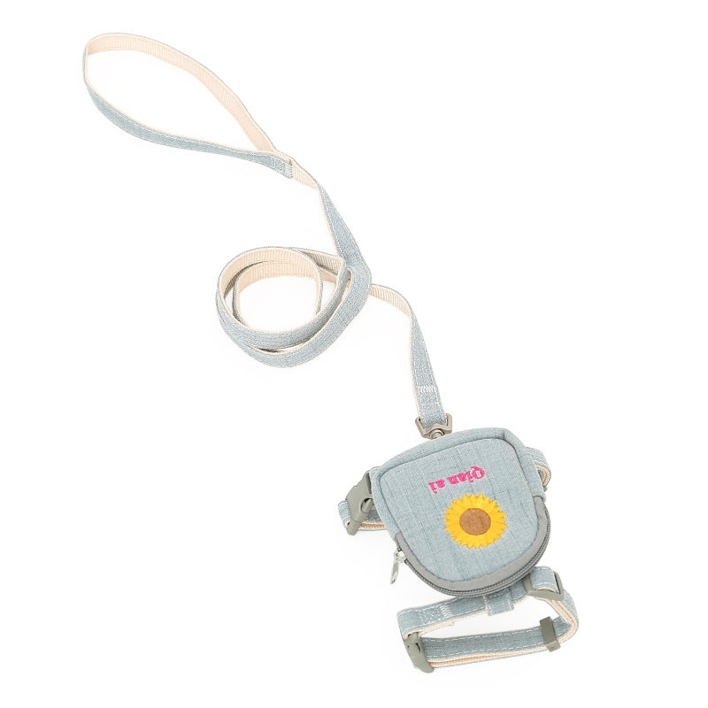 KFX-9715133 Dog Traction Rope with Chest Harness for Comfortable Walking