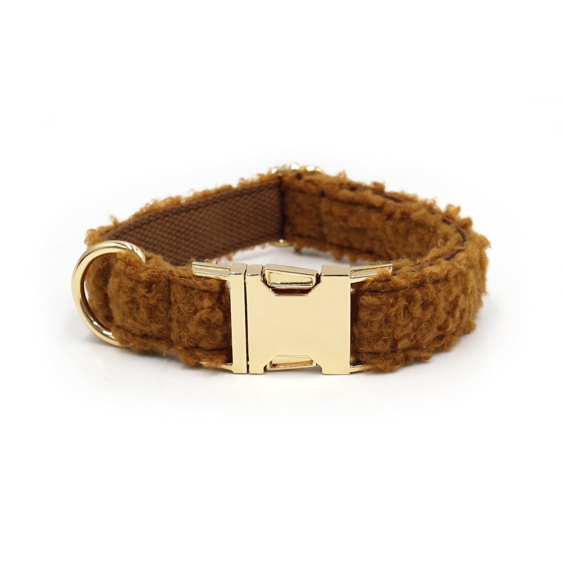 KFX-9717821 Adjustable Teddy Velvet Pet Collar in Multiple Colors for Dogs