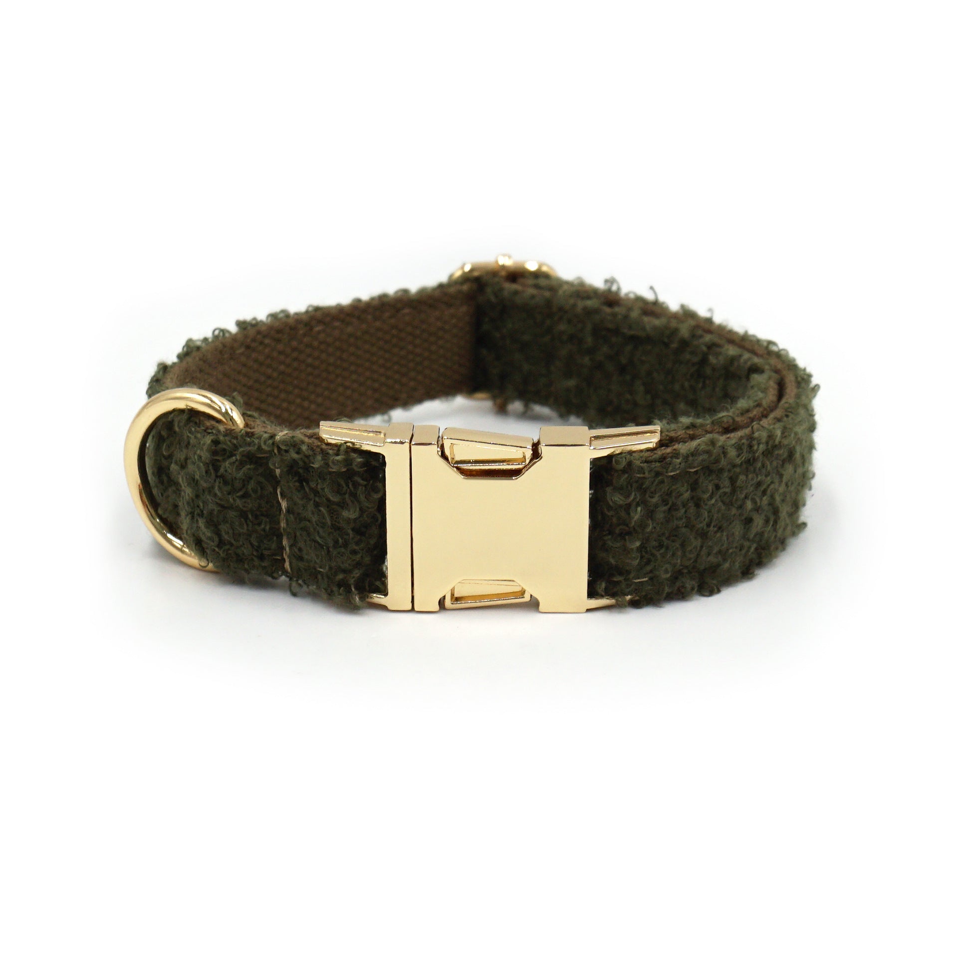 KFX-9717821 Adjustable Teddy Velvet Pet Collar in Multiple Colors for Dogs