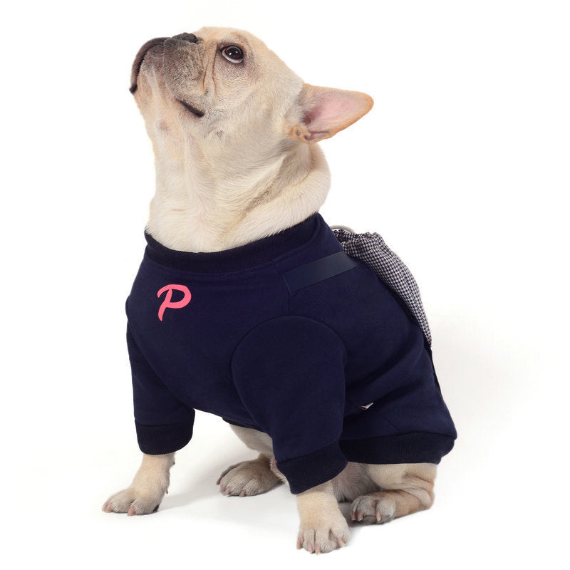 KFX-9723837 Cozy Cotton Padded Sweater Coat for Dogs