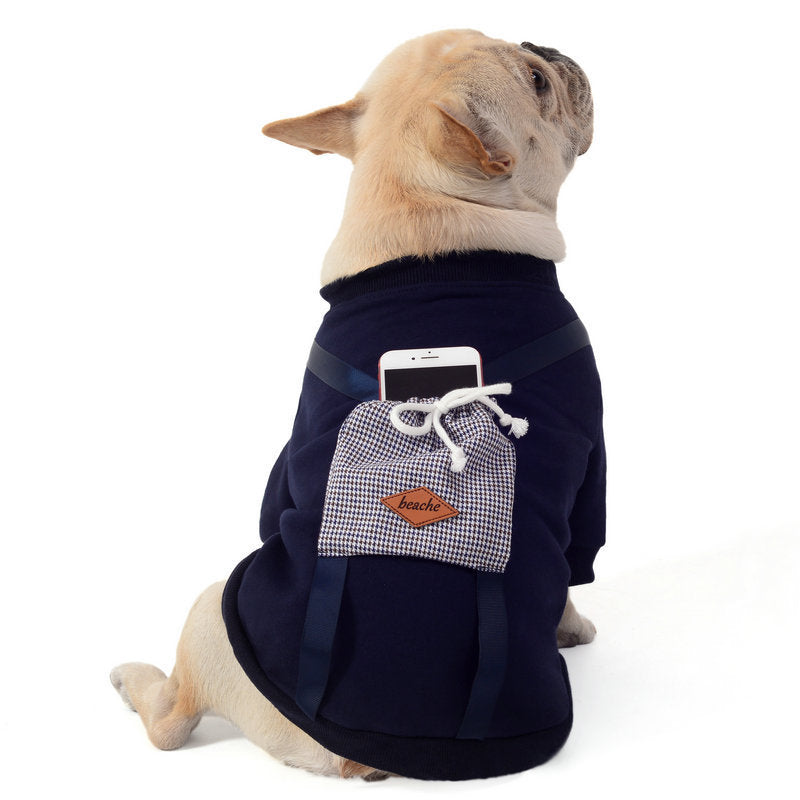 KFX-9723837 Cozy Cotton Padded Sweater Coat for Dogs