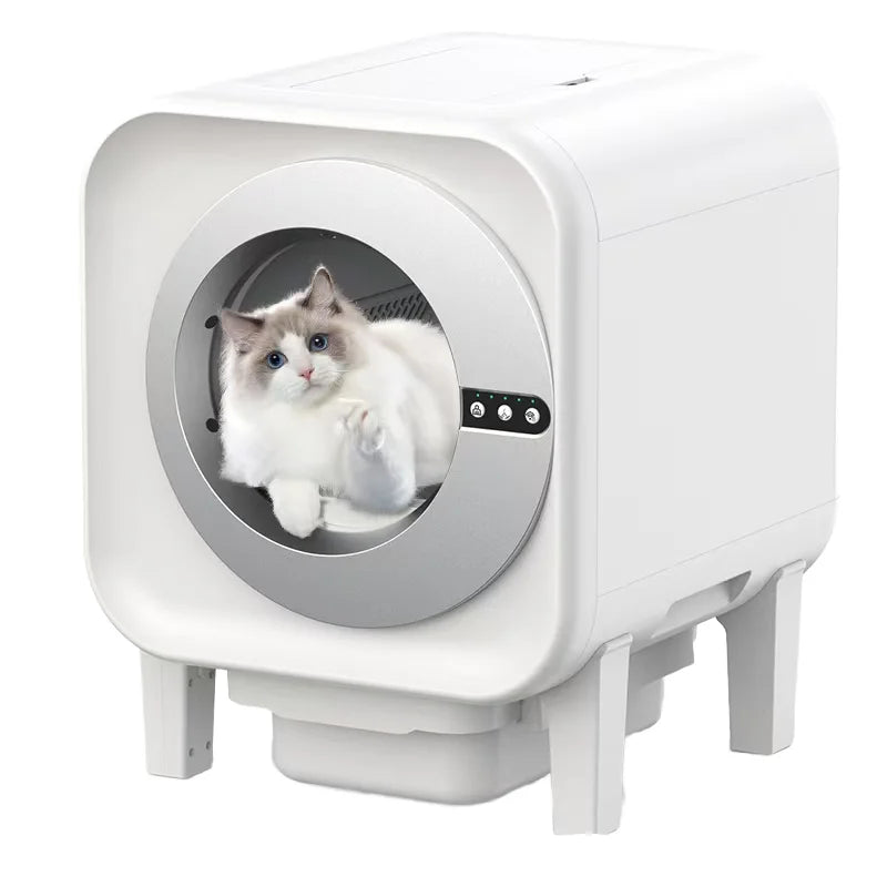 KFX-973075 Large Capacity Automatic Self-Cleaning Cat Litter Box with Advanced Odor Control and Easy Clean Features