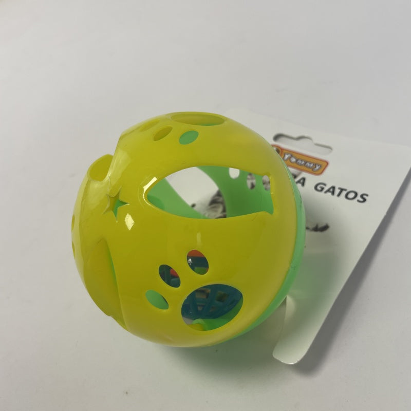 KFX-9734717 Interactive Bell Ball Cat Toy for Engaging Playtime Fun