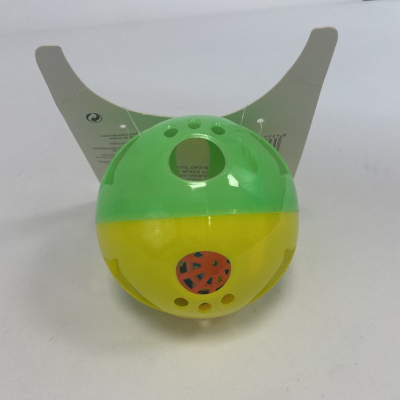 KFX-9734717 Interactive Bell Ball Cat Toy for Engaging Playtime Fun