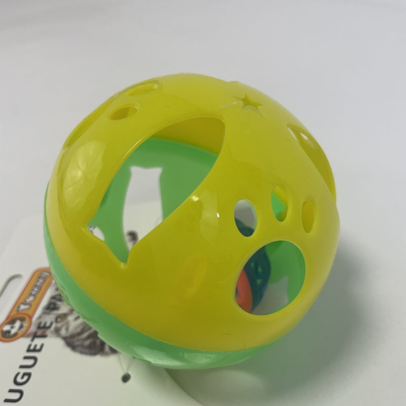 KFX-9734717 Interactive Bell Ball Cat Toy for Engaging Playtime Fun