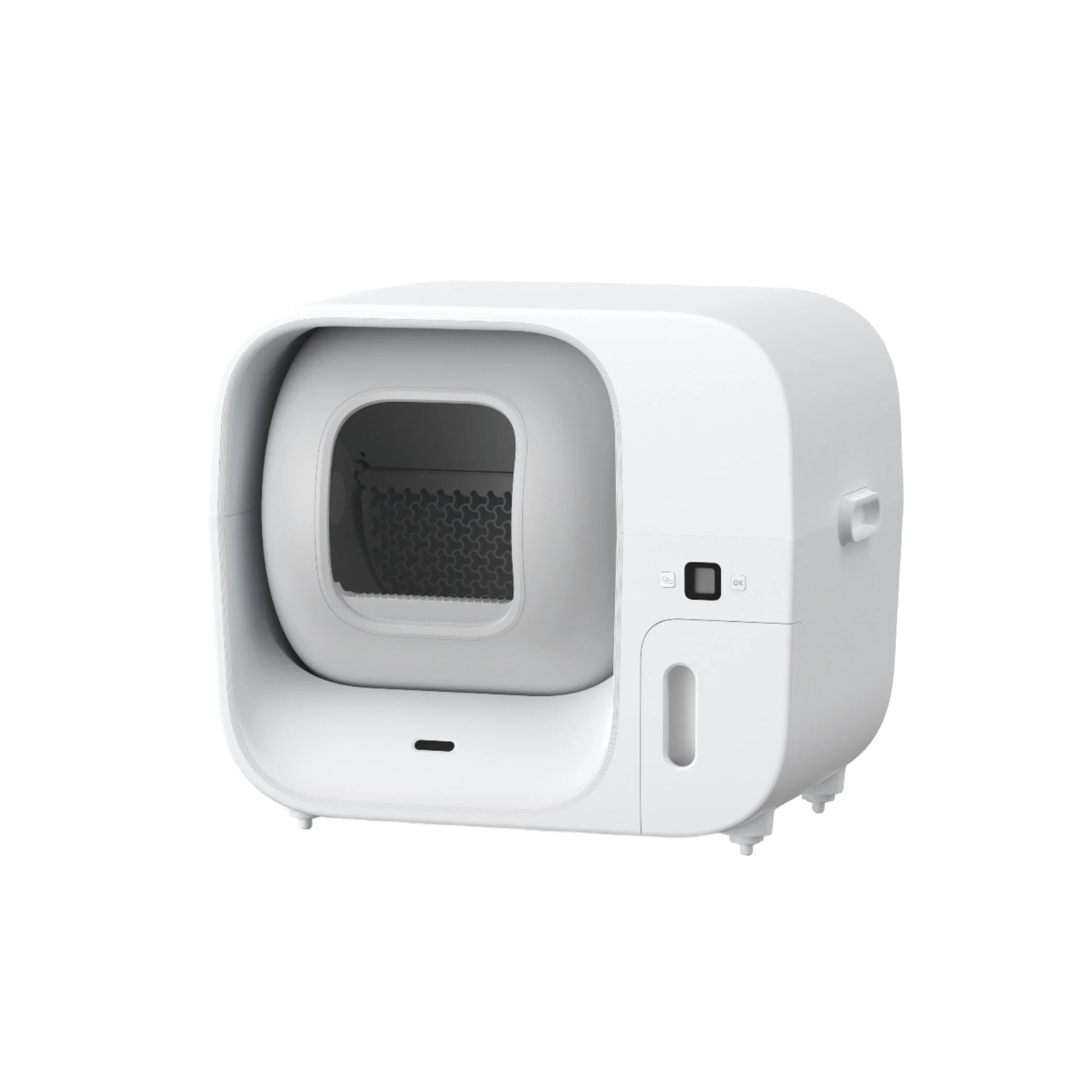 KFX-974227 Automatic Smart Cat Litter Box with 60L Capacity and Odor Control, Easy to Clean PP+ABS Material