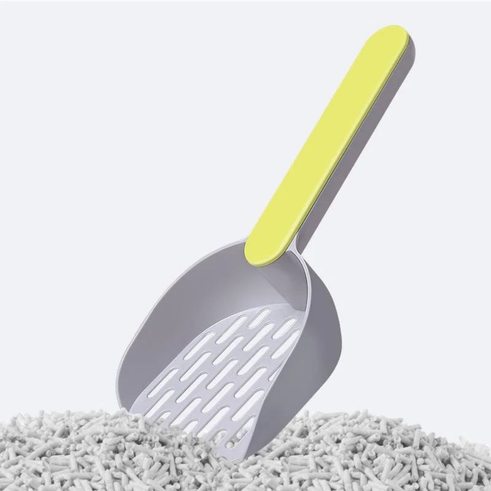 KFX-9751869 Durable Plastic Cat Litter Shovel for Easy Poop Cleaning and Maintenance