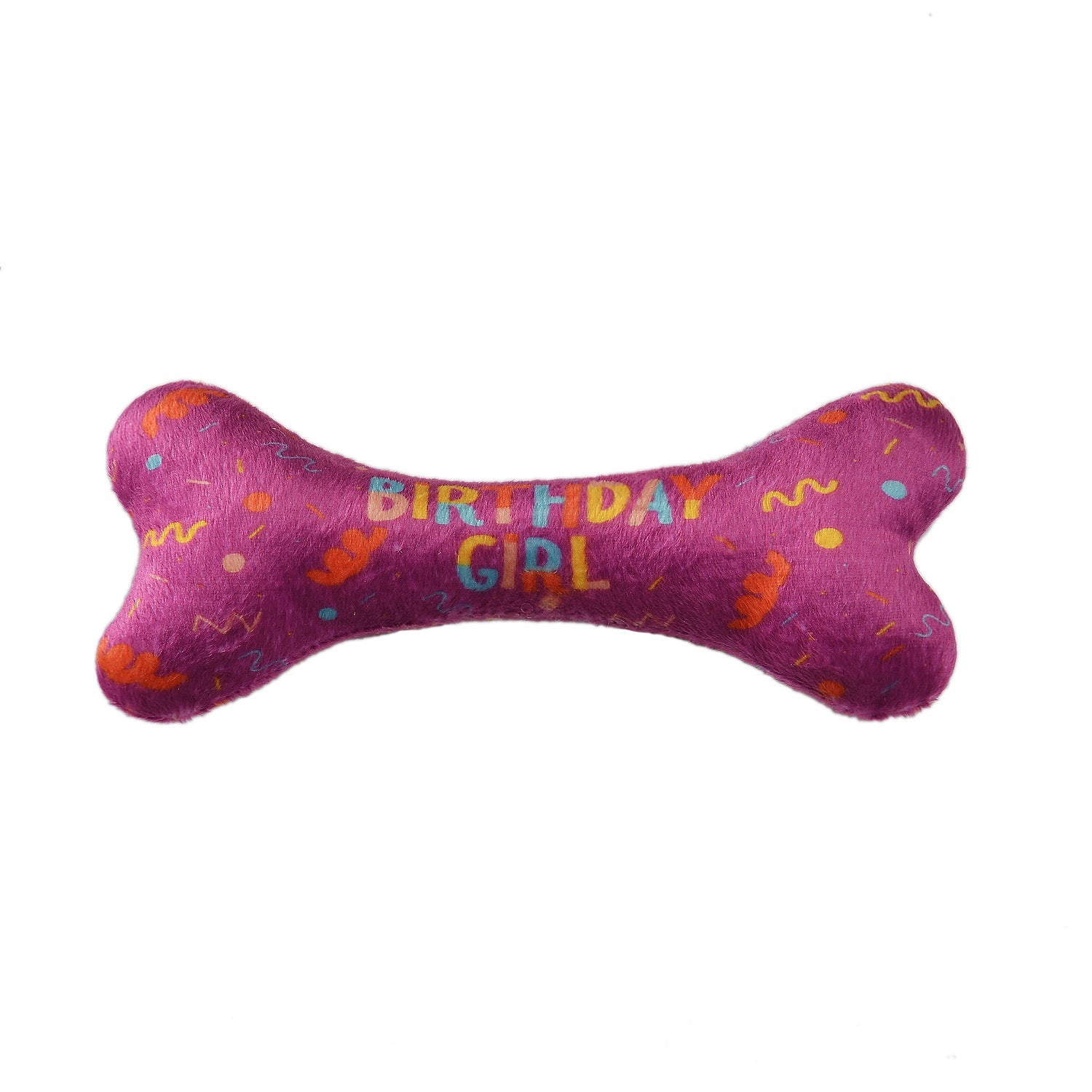 KFX-9755197 Pet Triangle Scarf and Birthday Toy Bone Set - Soft Cotton Polyester, Durable, Washable