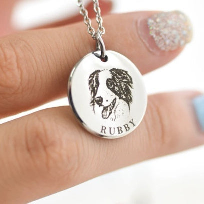KFX-9762749 Customizable Print-On-Demand Necklace for Unique Personalization