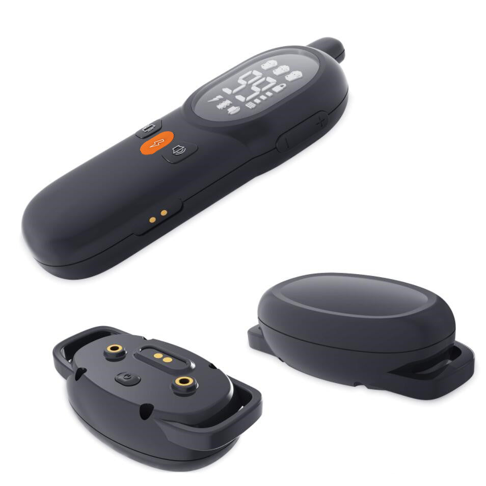 KFX-9763389 Wireless Shock Dog Collar with Vibration and Static Shock, USB Rechargeable – Suitable for Small to Large Dogs