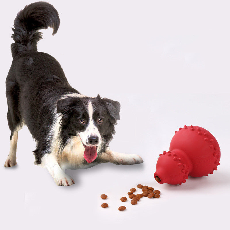 KFX-9766717 Natural Rubber Dog Toy for Interactive Play and Dental Health