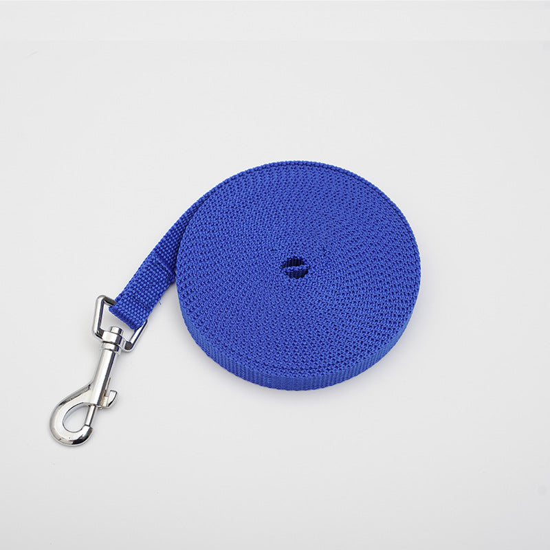 KFX-9769661 Durable Polyester Pet Tracking Lead Rope - Multiple Colors & Lengths Available