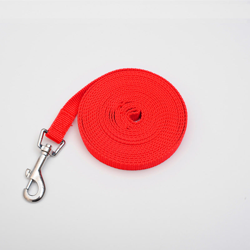 KFX-9769661 Durable Polyester Pet Tracking Lead Rope - Multiple Colors & Lengths Available