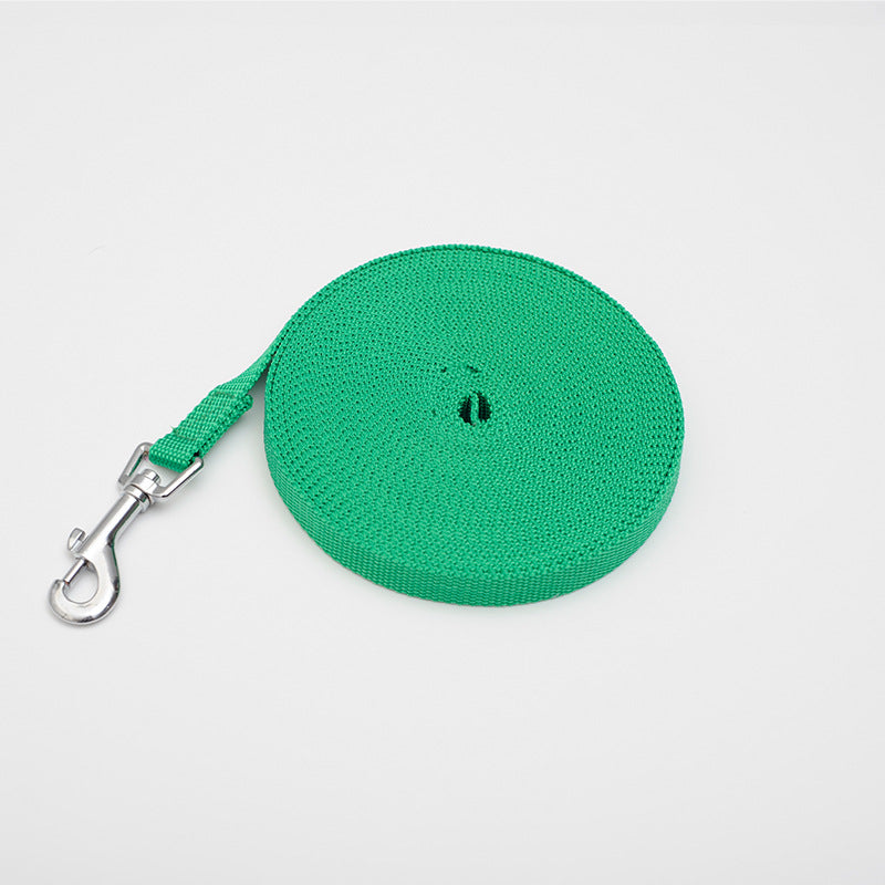 KFX-9769661 Durable Polyester Pet Tracking Lead Rope - Multiple Colors & Lengths Available